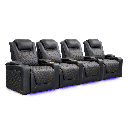 Oslo Ultimate Luxury- 4 Seater Home Theatre Recliner