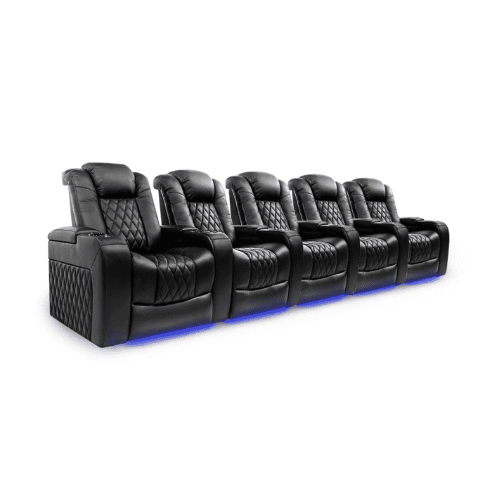Tuscany - 5 Seater Home Theatre Recliner Lounge